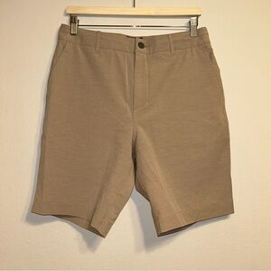 Faherty All Day Shorts Mens 31 x 8.5" Technical Performance Stretch Khaki Hybrid